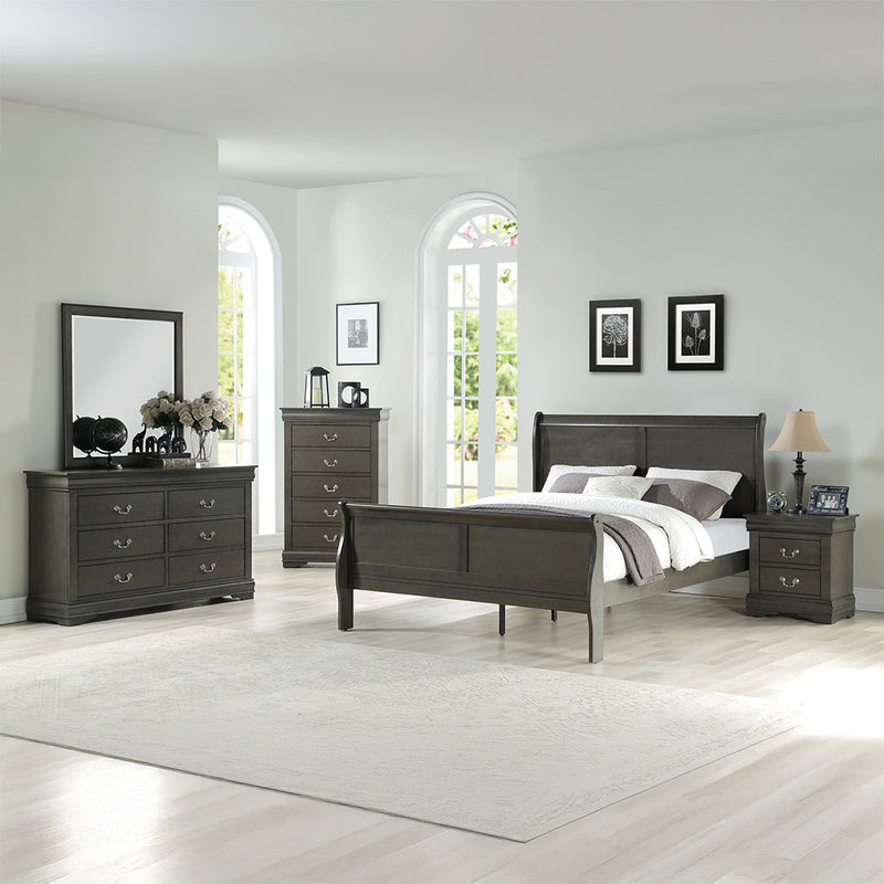 Louis Philippe EK Bed - 26787EK