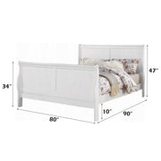 Louis Philippe III EK Bed - 24497EK