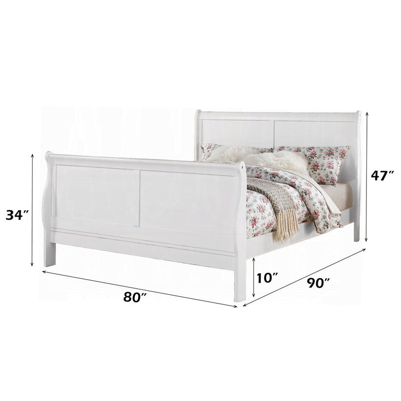 Louis Philippe III EK Bed - 24497EK