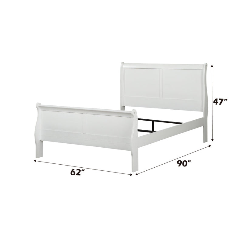 Louis Philippe Queen Bed - 23830Q