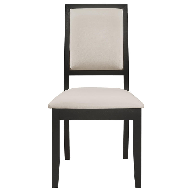 Louise 7-piece Rectangular Extension Leaf Dining Set Black - 101561-S7