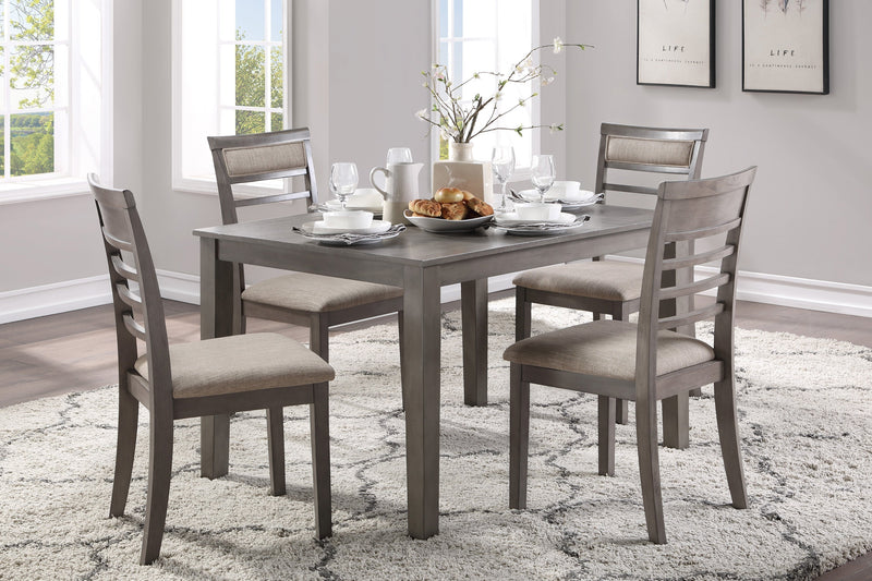 Lovell Gray 5 - Piece Dining Set - DMV FurnitureDining Room Set