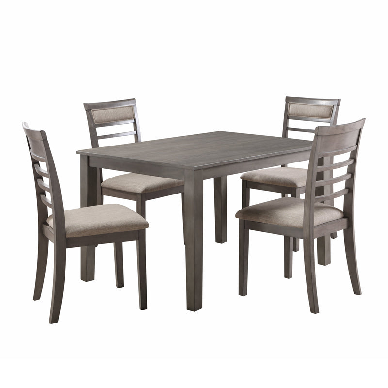 Lovell Gray 5 - Piece Dining Set - DMV FurnitureDining Room Set