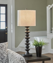 Luanndon Black Buffet Lamp - L235783