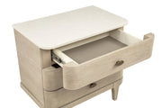 Lucaire 3-drawer Nightstand Bedside Table Sandstone - 225182