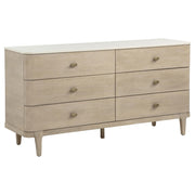 Lucaire 4-piece Queen Bedroom Set Sandstone - 225181Q-S4