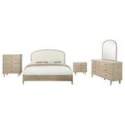 Lucaire 5-piece Eastern King Bedroom Set Sandstone - 225181KE-S5