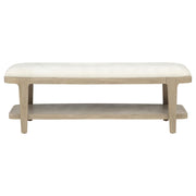 Lucaire Upholstered Bedroom Bench Sandstone - 225186