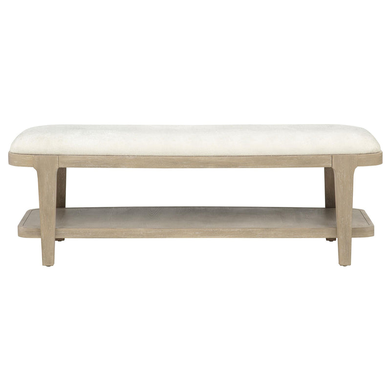 Lucaire Upholstered Bedroom Bench Sandstone - 225186
