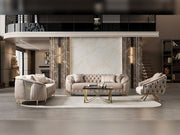 Lucas 3-pieces (Sofa & Loveseat & Chair) Livingroom Set in Grey - 200-ST-LUC-HENRY04-321