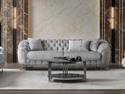 Lucas 3-pieces (Sofa & Loveseat & Chair) Livingroom Set in Grey - 200-ST-LUC-HENRY04-321
