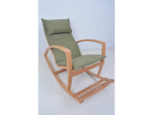 Lucas Rocking Chair Fume in Green - 701-ROC-GRE