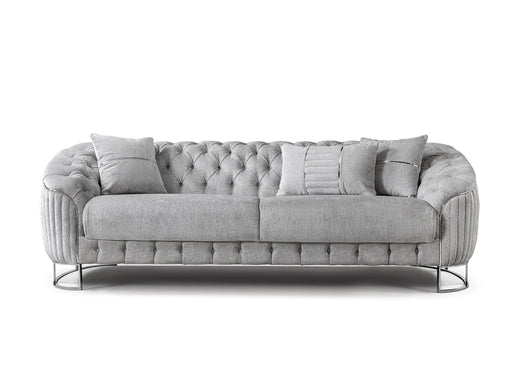 Lucas Stationary Loveseat in Beige - 200-ST-LUC-TURKO276-2