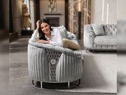 Lucas Stationary Loveseat in Beige - 200-ST-LUC-TURKO276-2
