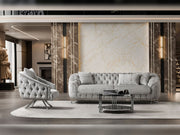 Lucas Stationary Sofa in Beige - 200-ST-LUC-TURKO276-3