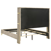 Lucia 5-piece Queen Bedroom Set Beige and White - 224731Q-S5