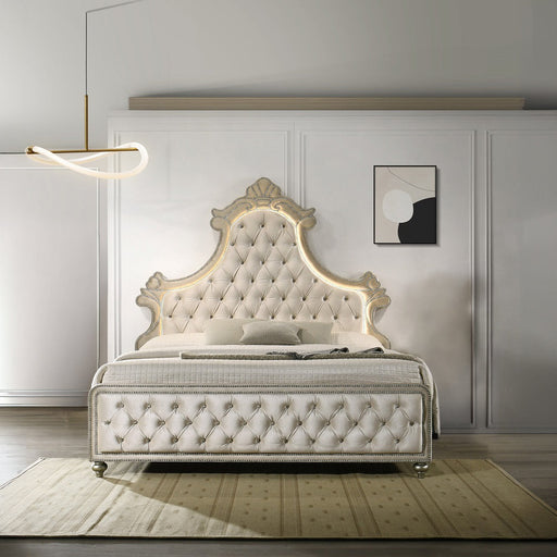Lucienne Queen Bed W/LED - BD02335Q