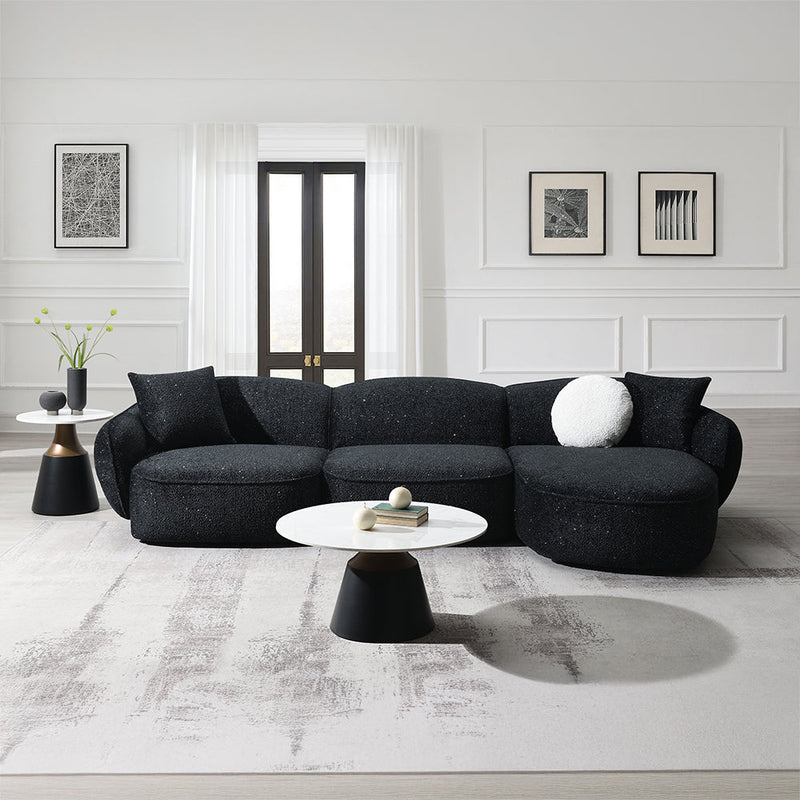 Lucifer Sectional Sofa w/3 Pillows - LV03525