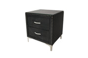 Lucinda Black Upholstered Wingback Panel Bedroom Set - DMV FurnitureBedroom Set
