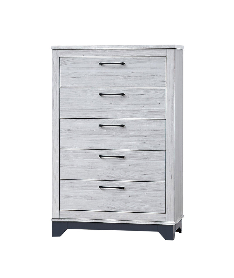 Lucy White King 5 Piece - LUCY-WT-K-5PC
