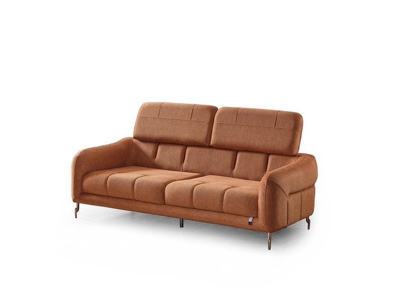 Lugano 3-pieces (Sofa & Loveseat & Relax Chair) Livingroom in Cream - Brick - 200-ELIF-LUG-A227-321R