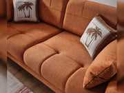Lugano 3-pieces (Sofa & Loveseat & Relax Chair) Livingroom in Cream - Brick - 200-ELIF-LUG-A227-321R