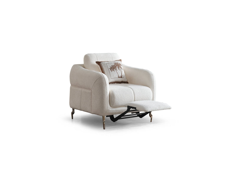 Lugano Chair - Relax in Cream - 200-ELIF-LUG-A227-B-R