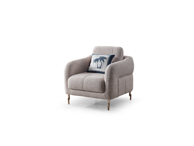 Lugano Chair - Relax in Cream - 200-ELIF-LUG-A227-B-R