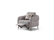 Lugano Chair - Standart in White - 200-ELIF-LUG-A225-B