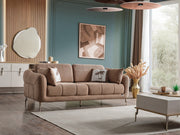 Lugano Convertible Loveseat in Cream - 200-ELIF-LUG-A227-2