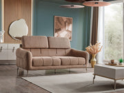 Lugano Convertible Loveseat in Cream - 200-ELIF-LUG-A227-2