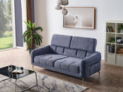 Lugano Convertible Loveseat in White - 200-ELIF-LUG-A225-2