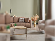 Lugano Convertible Sofa in Dark Grey - 200-ELIF-LUG-A226-3