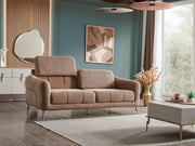 Lugano Convertible Sofa in Dark Grey - 200-ELIF-LUG-A226-3
