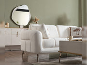 Lugano Convertible Sofa in White - 200-ELIF-LUG-A225-3