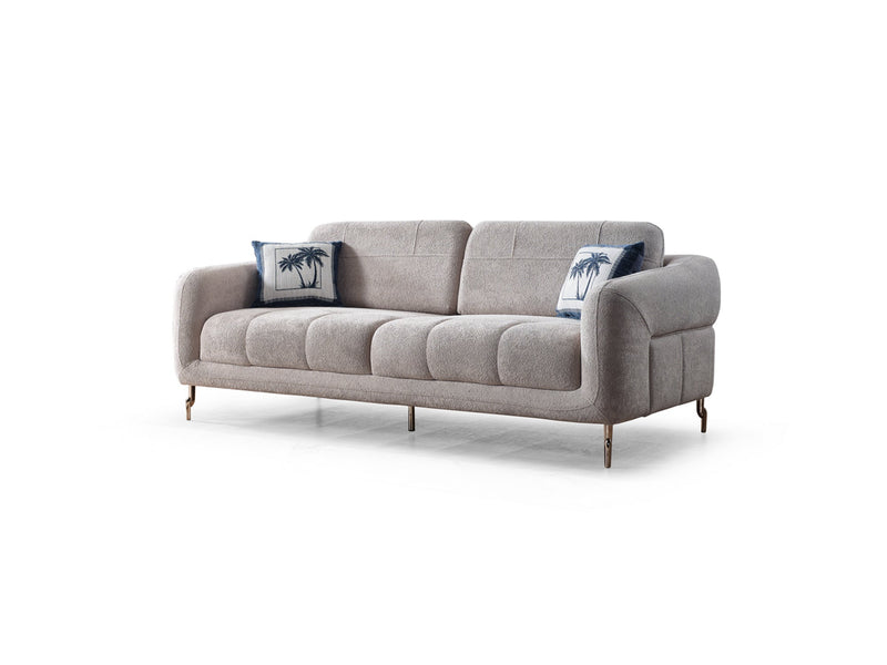 Lugano Convertible Sofa in White - 200-ELIF-LUG-A225-3