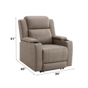 Lugo Power Motion Recliner w/Cup Holder - LV02832