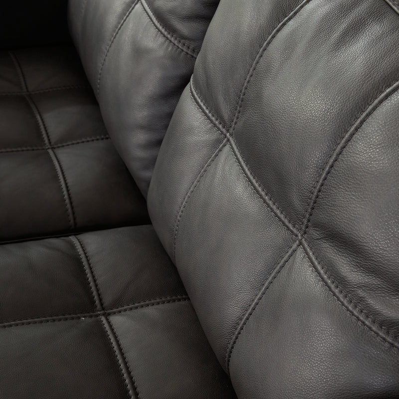 Luigi Sofa and Loveseat in Thunder - PKG015459