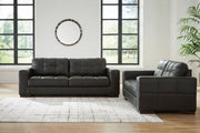Luigi Thunder Leather Living Room Set - DMV FurnitureLiving Room Set