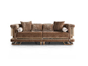 Lumina 4-pieces (2 Sofa & 2 Chair) Livingroom in Beige - 200-ELIF-LUM-A540-3311