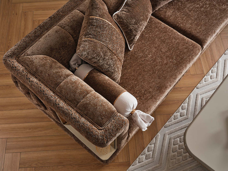 Lumina 4-pieces (2 Sofa & 2 Chair) Livingroom in White - 200-ELIF-LUM-A544-3311