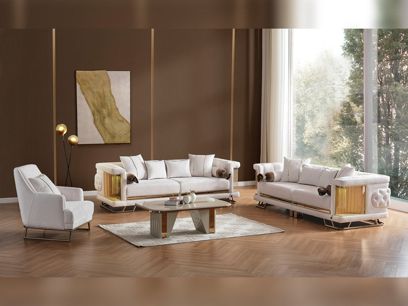 Lumina Chair in Beige - 200-ELIF-LUM-A540-B
