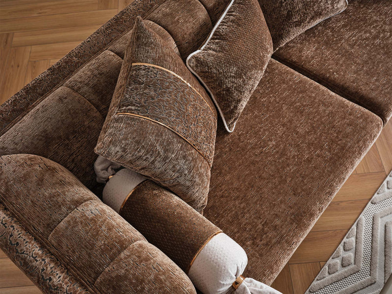Lumina Stationay Sofa in Brown - 200-ELIF-LUM-A545-3