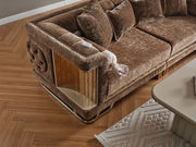 Lumina Stationay Sofa in Brown - 200-ELIF-LUM-A545-3
