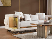 Lumina Stationay Sofa in Brown - 200-ELIF-LUM-A545-3