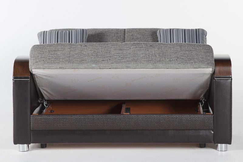 Luna 3 Seat Sleeper (Fulya Gray) 1 Piece - DMV FurnitureSleeper Sofa