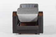 Luna 3 Seat Sleeper (Fulya Gray) 1 Piece - DMV FurnitureSleeper Sofa