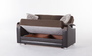 Luna 3 Seat Sleeper (Naomi Brown) 1 Piece - DMV FurnitureSleeper Sofa