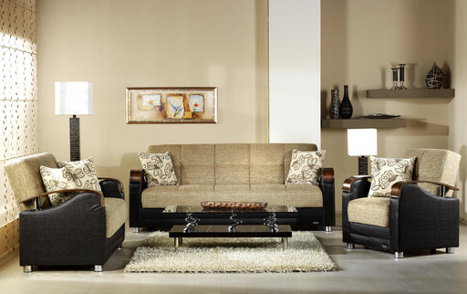 Luna Sleeper (Fulya Brown) Living Room Set - DMV FurnitureLiving Room Set