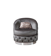 Lupino Gray Velvet Chair [ETA: 5/10] - LUPINOGRAY-CHAIR